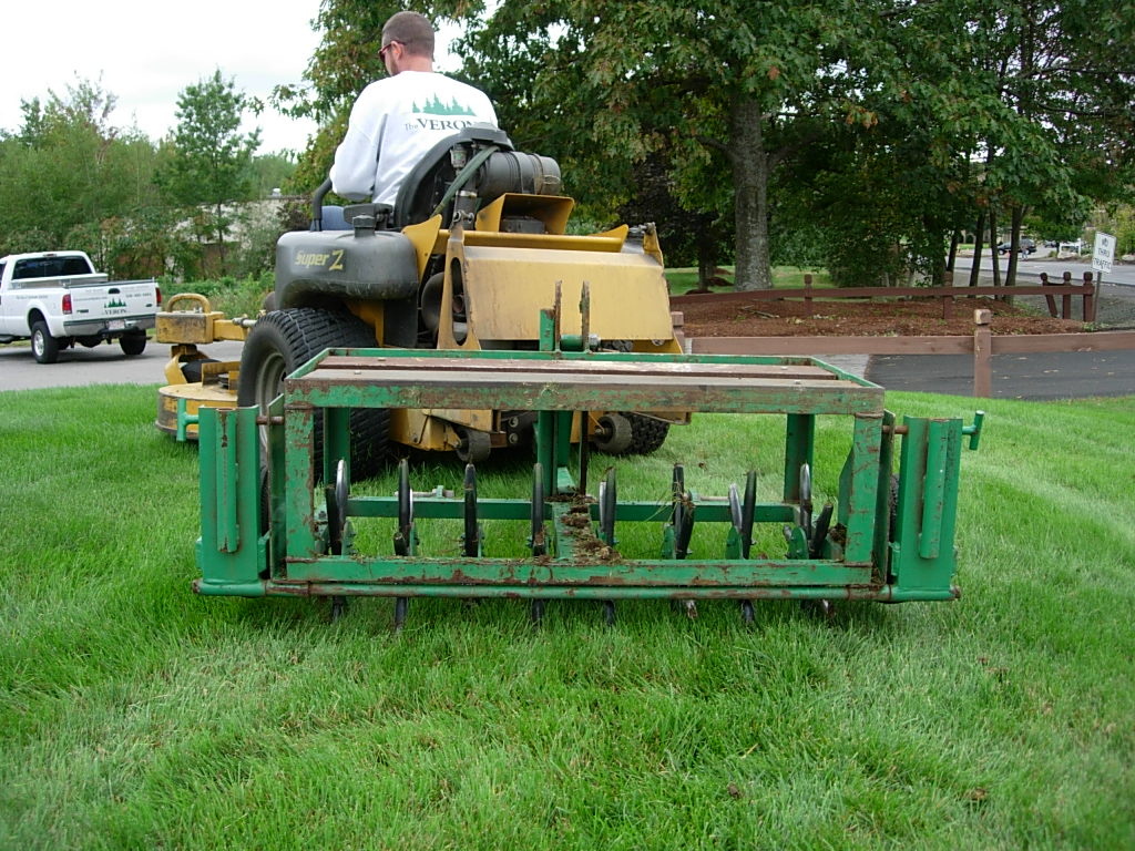 Core Aeration and Overseeding | The Veron Company